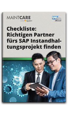 Checkliste: So finden Sie den richtigen Partner für Ihr SAP Instandhaltungsprojekt