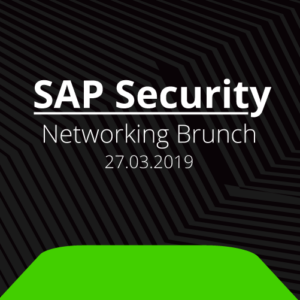 Unser Networking Brunch zum Thema SAP Security
